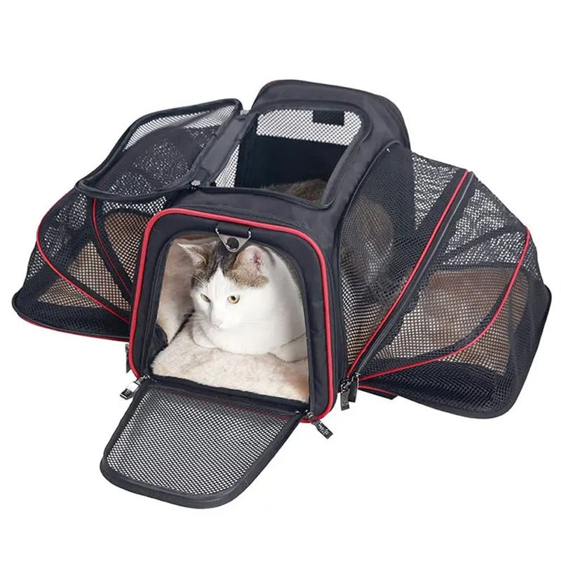 Portable Pet Carriers Backpack - Small / Red -ShopMallUniverse