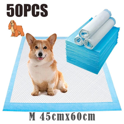 Ultra Absorbent Quick-Dry Pet Pads – Disposable, Healthy Nappy Mats for Dogs & Cats