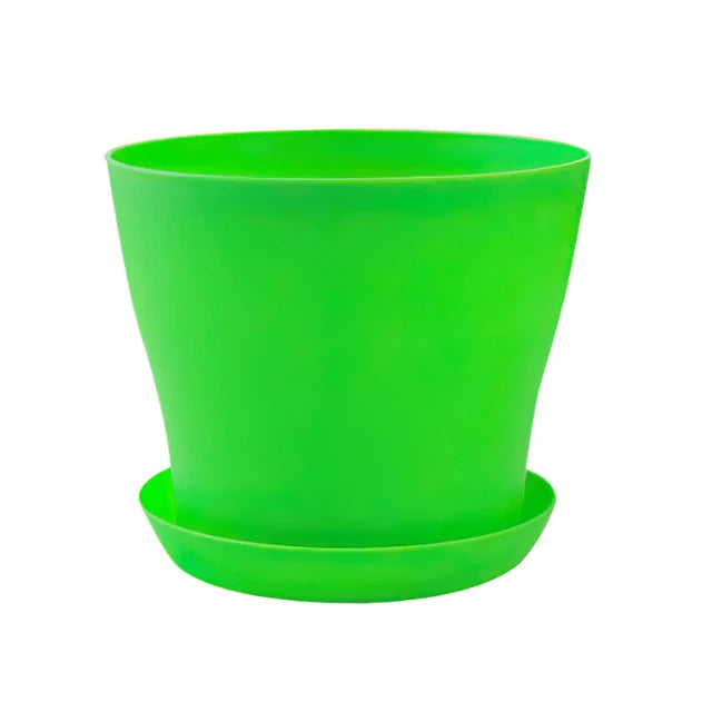 Cheerful Candy-Colored Round Planters Flower Pot: Spruce Up Your Space with Succulents - 5 Sizes Perfect for Home & Office Decor!