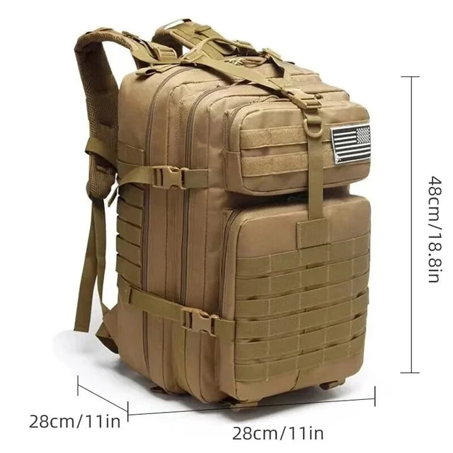 Elite Expedition: Tactical Camouflage Hiking Backpack - Dominate the Outdoors -ShopMallUniverse