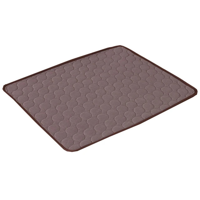 ChillPaws Extra Large Cooling Mat: The Ultimate Summer Comfort for Dogs and Cats - Coffee / XS 40x30cm - 15.7x11.8 inches -ShopMallUniverse