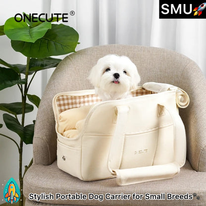 OneCute Pet Paws-on-the-Go: Stylish Portable Dog Carrier for Small Breeds -ShopMallUniverse