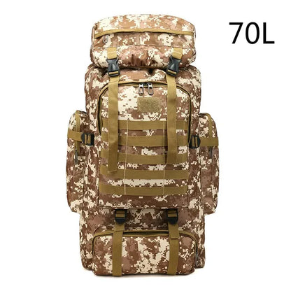 Rilibegan Elite Tactical Camouflage Military Backpack - Unleash Your Adventure - Yellow Mix Camo -ShopMallUniverse