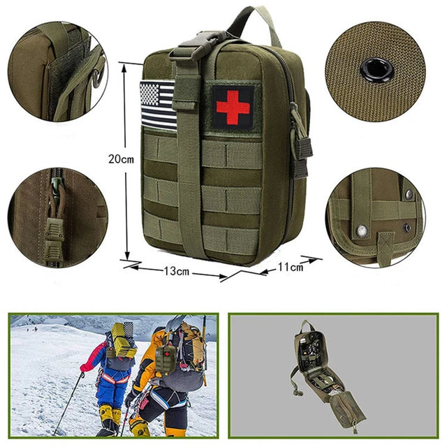 Elite Tactical Response Kit: Comprehensive Survival & First Aid System for Outdoor Adventures -ShopMallUniverse