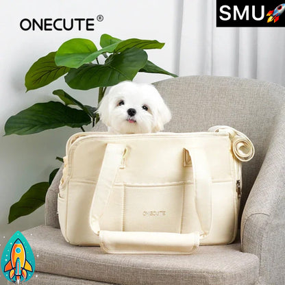 OneCute Pet Paws-on-the-Go: Stylish Portable Dog Carrier for Small Breeds -ShopMallUniverse