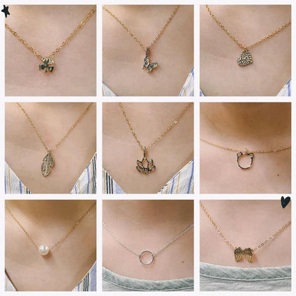 Stellar Whispers: Cosmic Pendant Necklaces With Message to Embrace Love, Luck, and Serenity -ShopMallUniverse