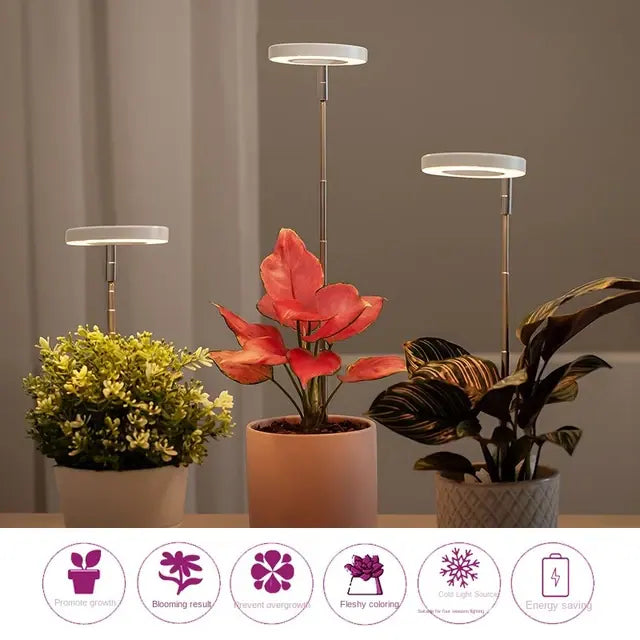 Photonix USB-Powered Full Spectrum LED Grow Light: Optimal Indoor Plant Growth Lighting Solution -ShopMallUniverse