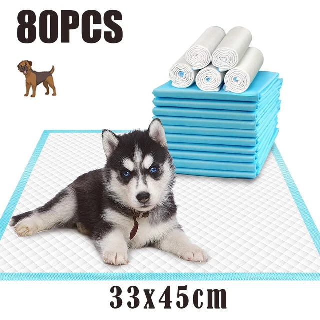 Ultra Absorbent Quick-Dry Pet Pads – Disposable, Healthy Nappy Mats for Dogs & Cats