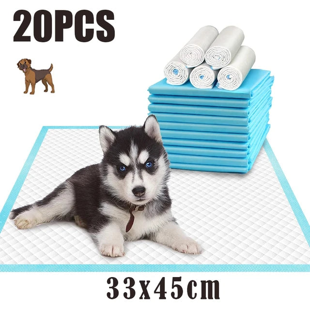 Ultra Absorbent Quick-Dry Pet Pads – Disposable, Healthy Nappy Mats for Dogs & Cats