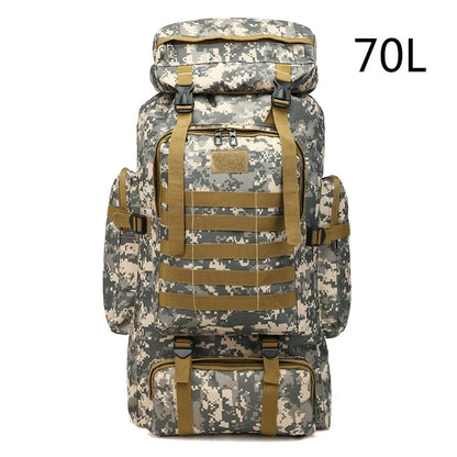 Rilibegan Elite Tactical Camouflage Military Backpack - Unleash Your Adventure - Green Camo -ShopMallUniverse