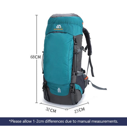 Summit Pro 65L: Premium Waterproof Camping Backpack for Extreme Outdoor Adventures -ShopMallUniverse