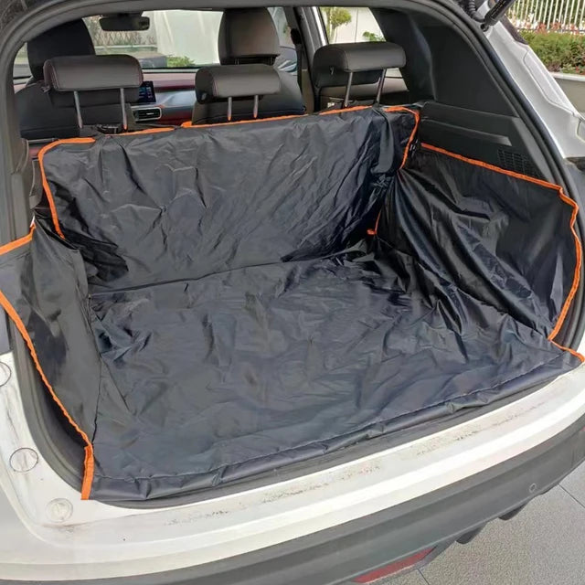 Paws & Cargo: Ultimate Waterproof SUV Pet Cargo Liner - Stylish Protection for Your Furry Travel Companion