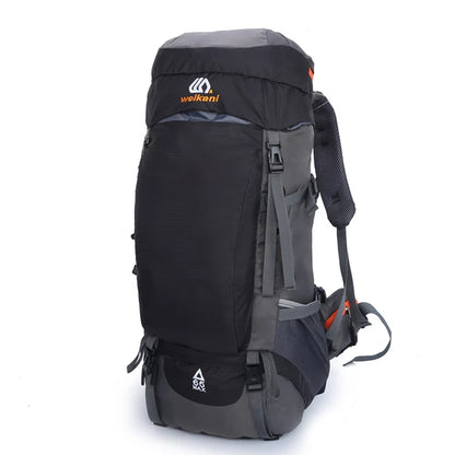 Summit Pro 65L: Premium Waterproof Camping Backpack for Extreme Outdoor Adventures - 65L Black -ShopMallUniverse