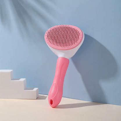 ProGroom Pet Hair Remover and Massage Comb - The All Needed Grooming Tool for Cats and Dogs! - Pink -ShopMallUniverse