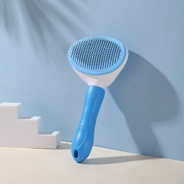 ProGroom Pet Hair Remover and Massage Comb - The All Needed Grooming Tool for Cats and Dogs! - Blue -ShopMallUniverse