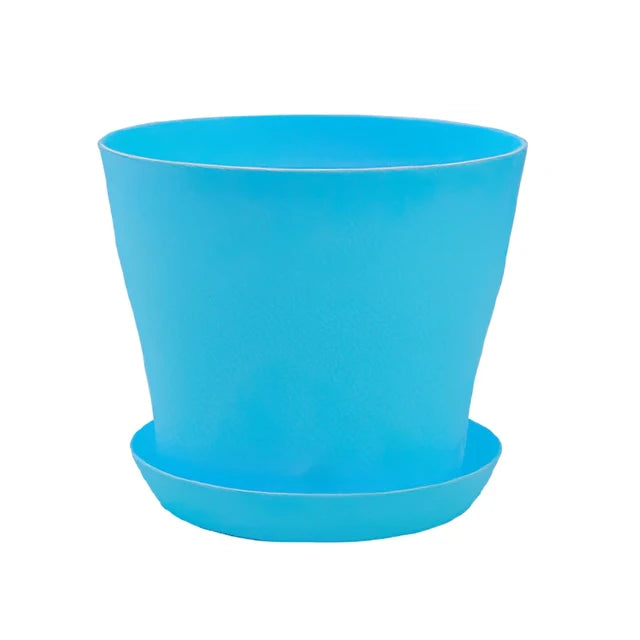 Cheerful Candy-Colored Round Planters Flower Pot: Spruce Up Your Space with Succulents - 5 Sizes Perfect for Home & Office Decor!