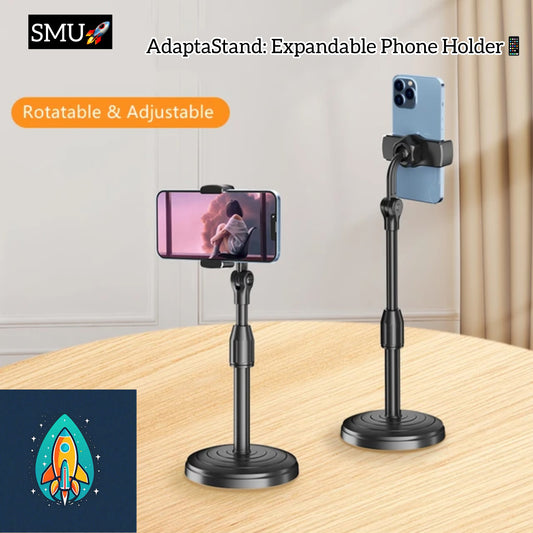 AdaptaStand: Expandable Phone Holder for Superior Stability and Quality -ShopMallUniverse