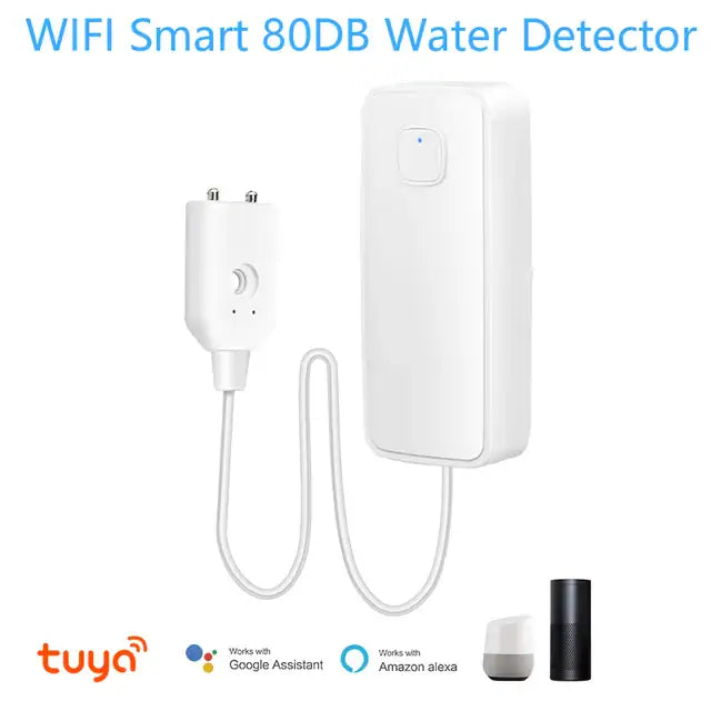 HydroGuard Smart Water Leak Sensor: Advanced Flood Detection and Remote Monitoring System -ShopMallUniverse