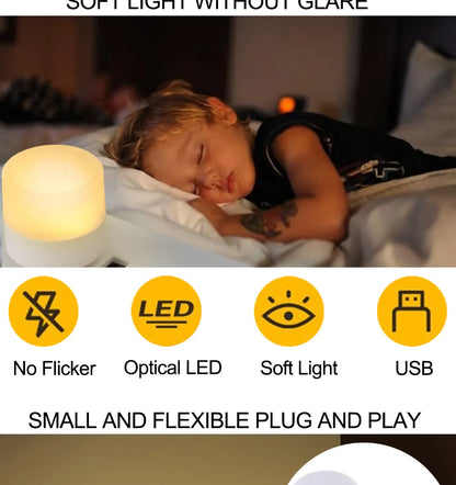 5Pcs USB LED Plug Light -ShopMallUniverse