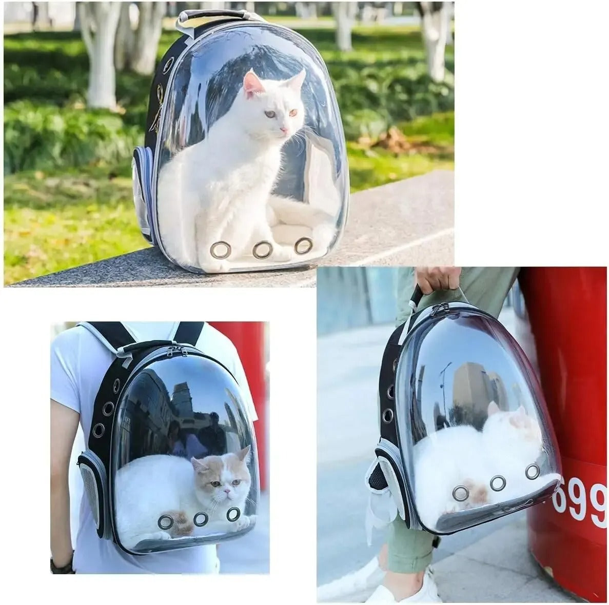 Transparent Bubble Pet Carrier Backpack -ShopMallUniverse