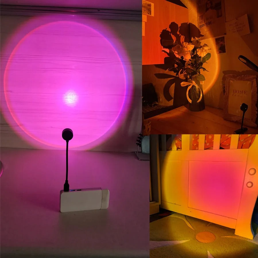 USB LED Lamp Projector - Transform -ShopMallUniverse