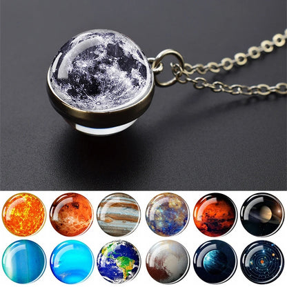 Cosmic Orb Necklace -ShopMallUniverse