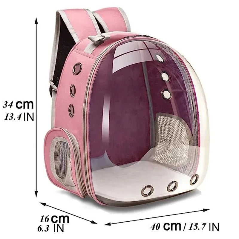 Transparent Bubble Pet Carrier Backpack -ShopMallUniverse