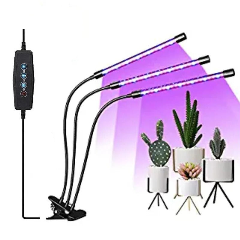 Professional LED Plant Grow Lamp - 3 Light Bar (27W) -ShopMallUniverse