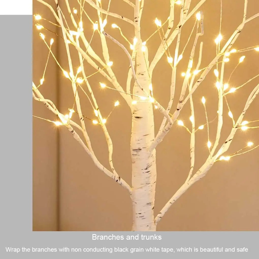 Enchanting Birch Tree LED Lights -ShopMallUniverse