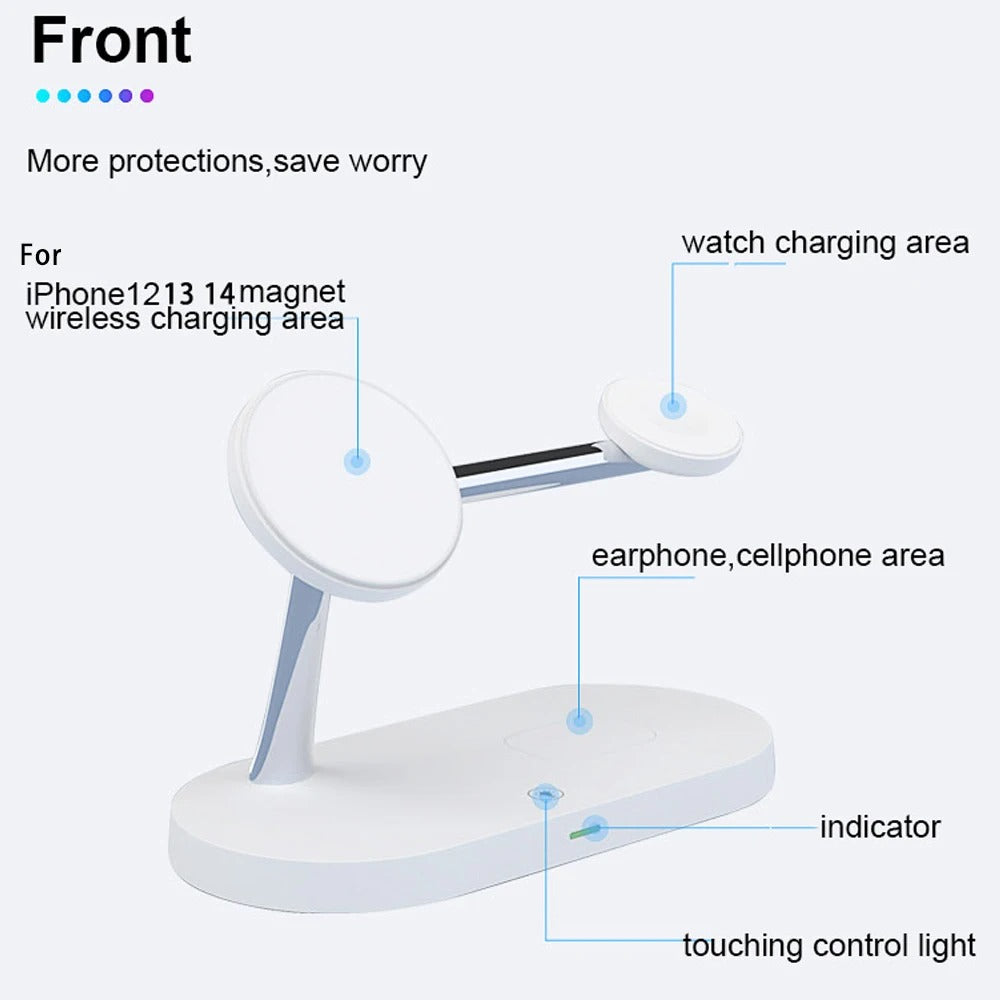 -1 Magnetic Fast Charging Station-3 Pro -ShopMallUniverse