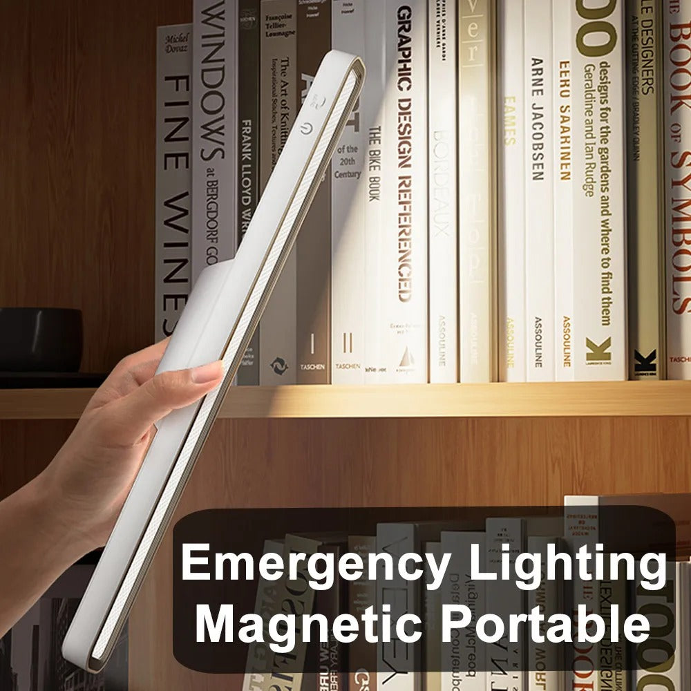 FlexBright: Magnetic Rechargeable LED Desk Lamp with Stepless Dimming -ShopMallUniverse