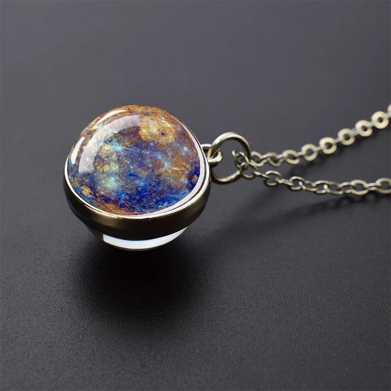 Cosmic Orb Necklace -ShopMallUniverse