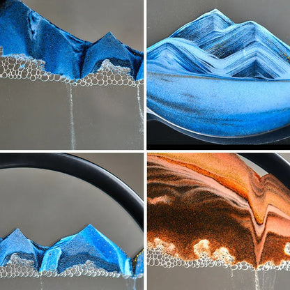 Mesmerizing 3D Sand Art - Captivating Decor -ShopMallUniverse