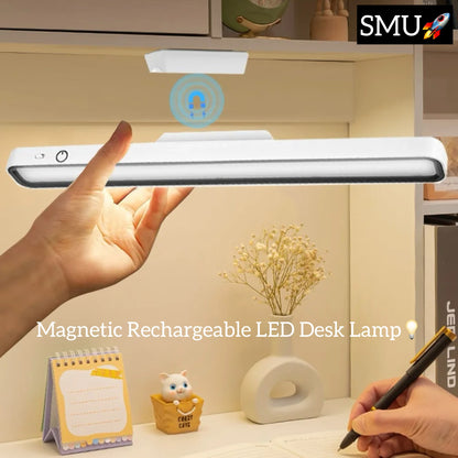 FlexBright: Magnetic Rechargeable LED Desk Lamp with Stepless Dimming -ShopMallUniverse