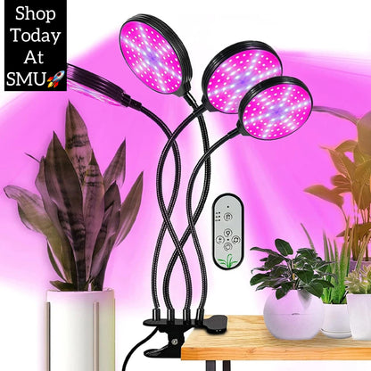 Ultimate USB Full Spectrum LED Grow Light with Dimming Control and Clip - Perfect for Gardening, Succulents, and Potted Plants! -ShopMallUniverse