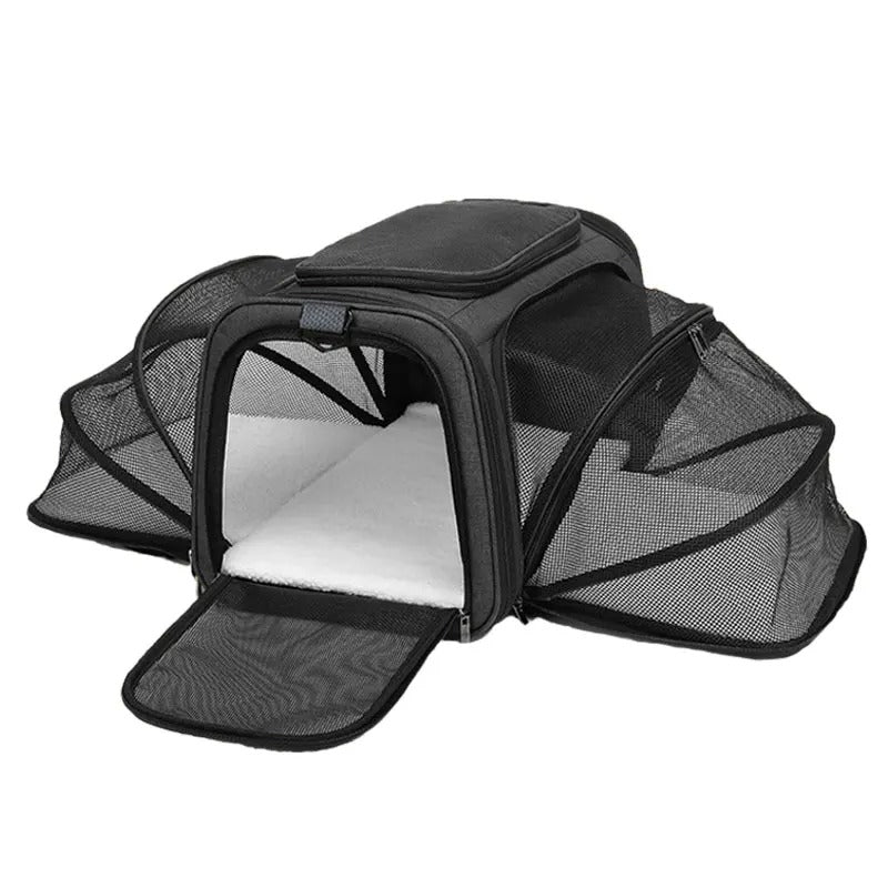 Portable Pet Carriers Backpack - Small / Black -ShopMallUniverse