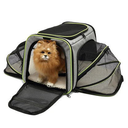 Portable Pet Carriers Backpack - Small / Green -ShopMallUniverse