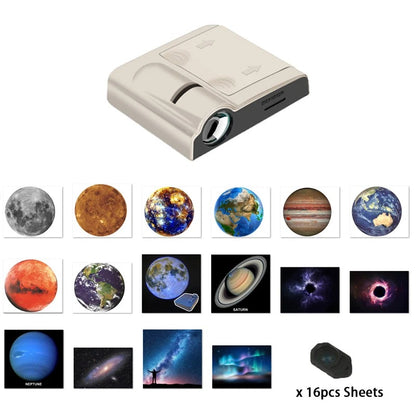 Galaxy Projection Projector - Grey / Film B -ShopMallUniverse