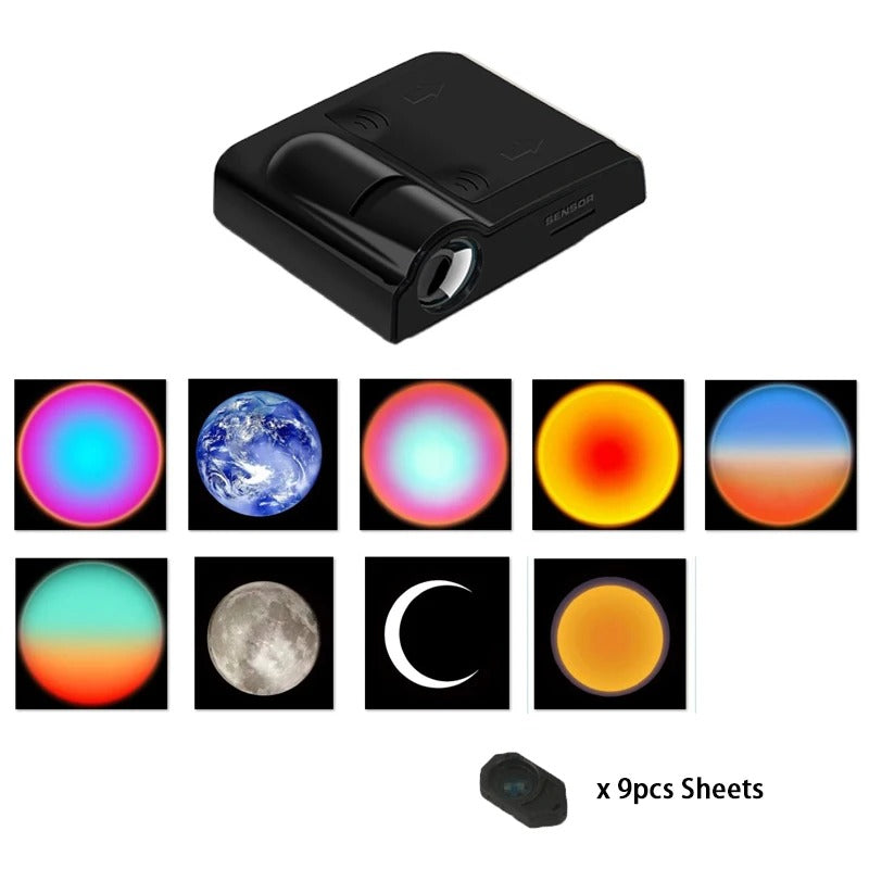 Galaxy Projection Projector - Black / Film C -ShopMallUniverse