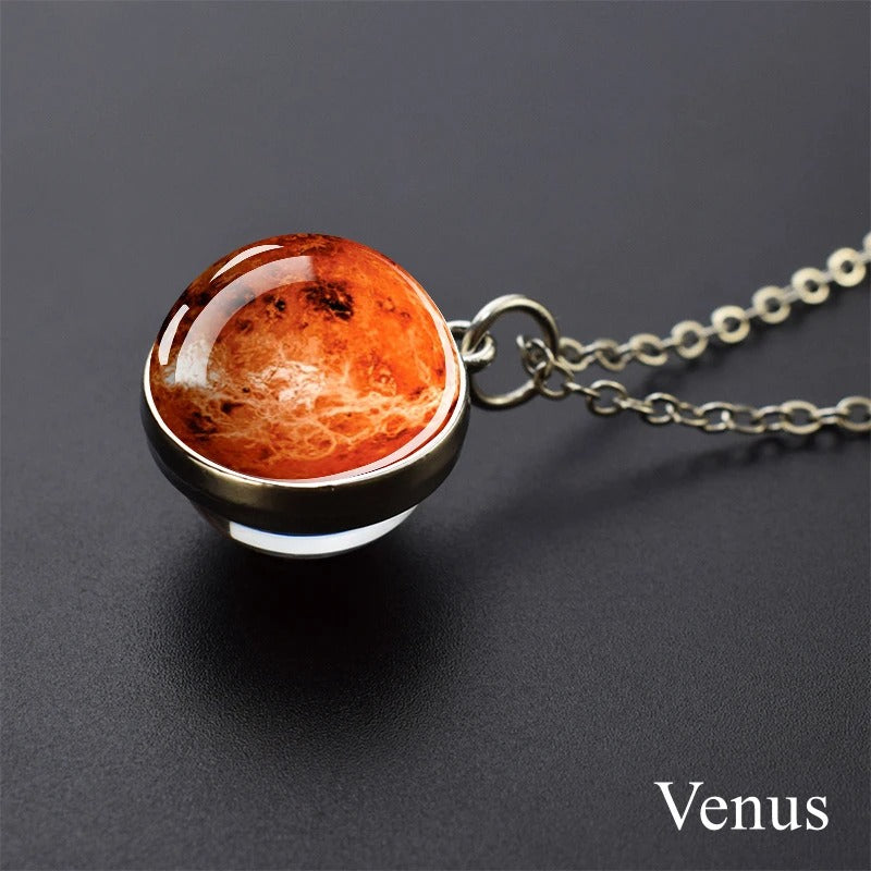 Cosmic Orb Necklace - Venus -ShopMallUniverse